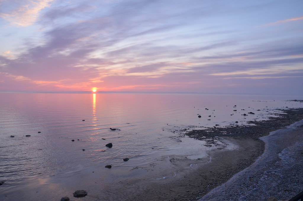 sunrise in northport, michigan Alice Flickr
