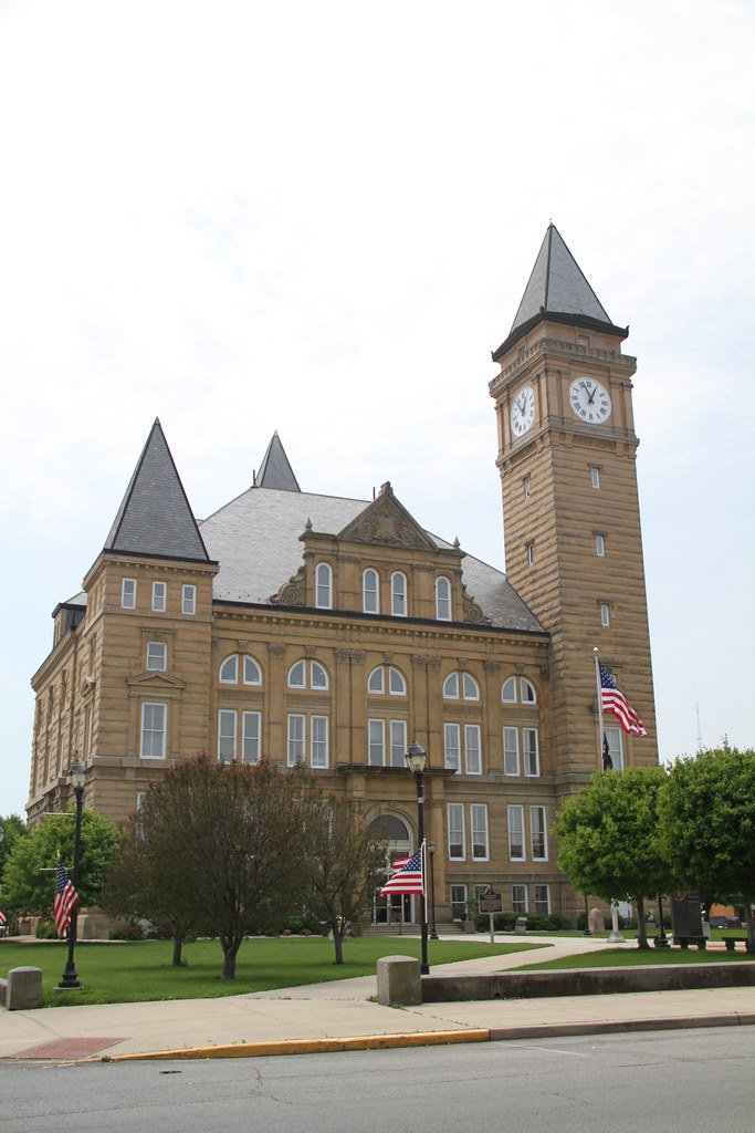 Tipton IN, County Courthouse, Tipton Indiana, Tipton County a photo