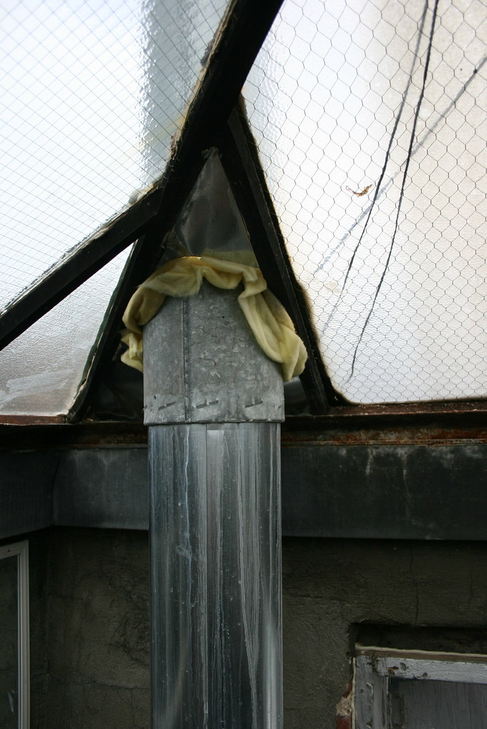 Illegal NYC Conversion Newly Installed Exhaust Pipe Insid… Flickr