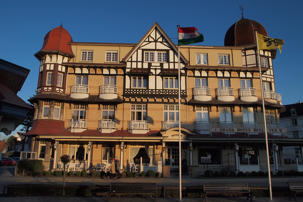 Grand Hotel Belle Vue in De Haan Steve Maytree Flickr
