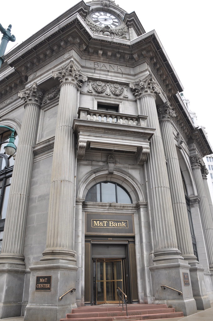 Buffalo M&T Bank has a very popular building on Mai… Flickr