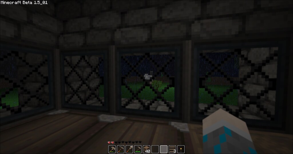 Minecraft Mr Sheep in The Rain Picture for my blog at ww??? Flickr