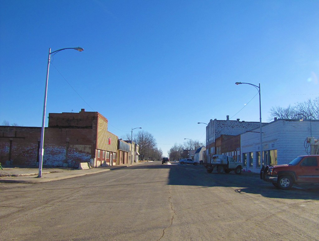 Downtown Richmond, Kansas Population 513. jimsawthat Flickr