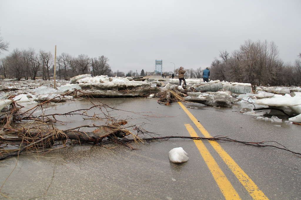 Overland flooding in East Selkirk Trina Gallop Flickr