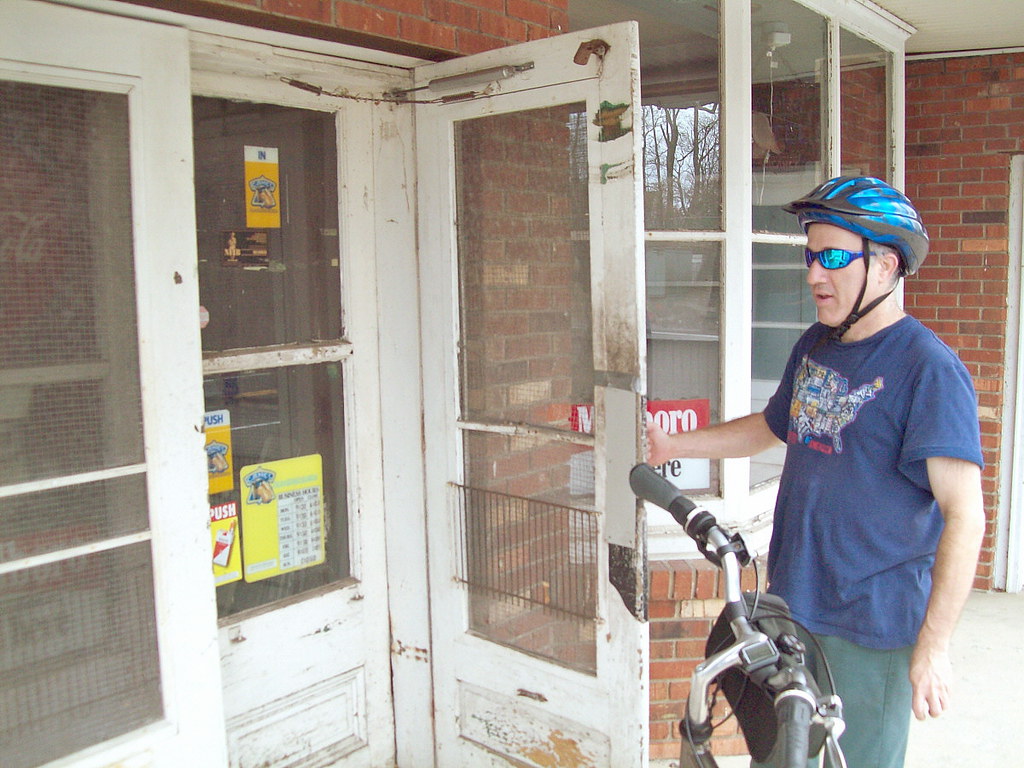 Former Gibbsboro General Store Entrance Steve looking at t… Flickr