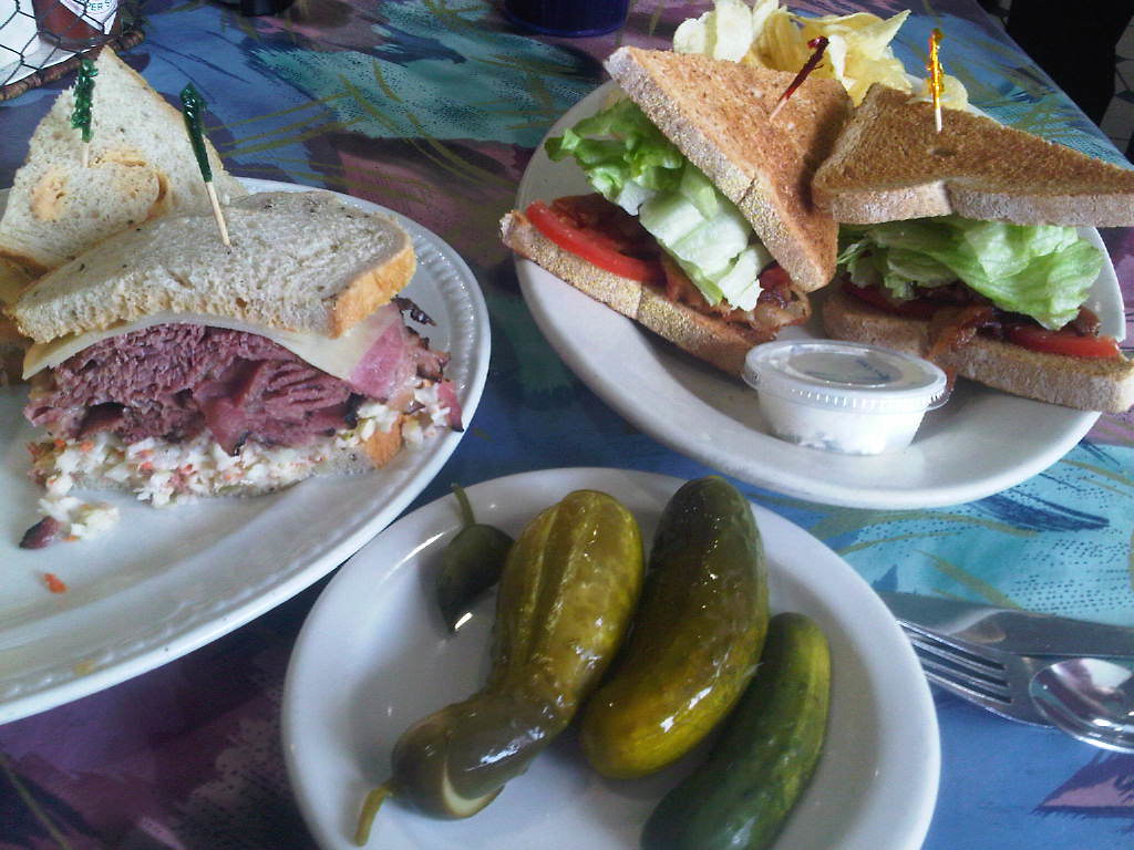 Lunch at Deli News, a proper NY deli in north Dallas Flickr