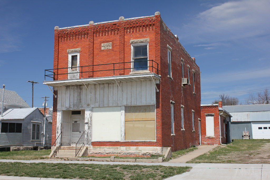 Leader Newspaper Building Humboldt, NE Tom McLaughlin Flickr
