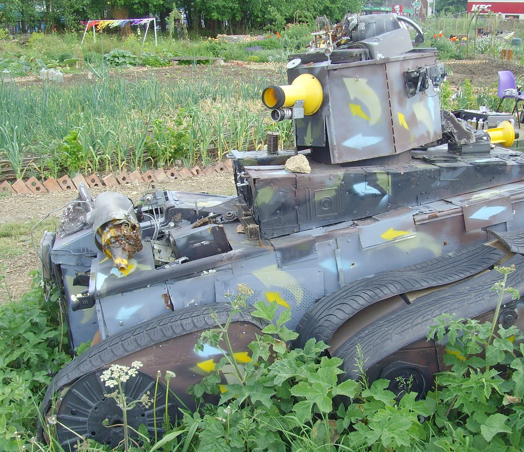 Peterborough tank Have a close look to see what it is made… Tony