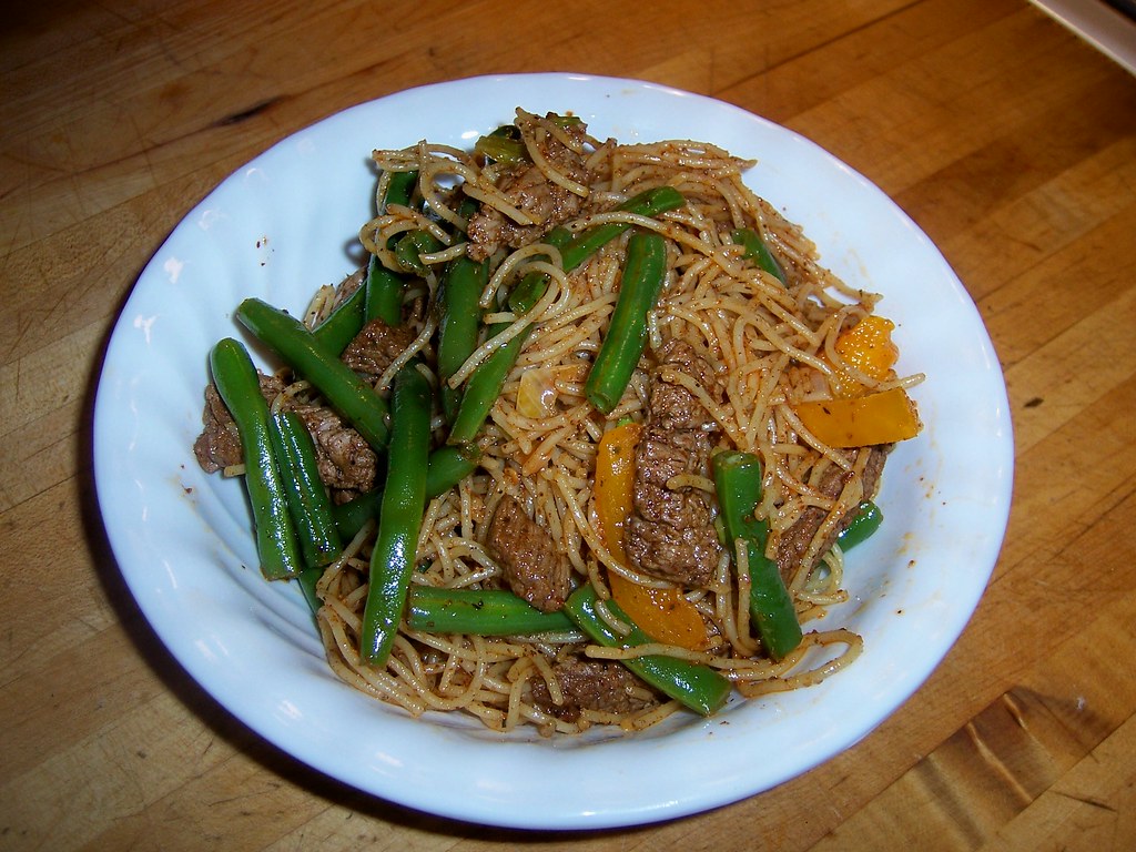 beef, sesame oil, rice vinegar, Bangkok Blend, pepper, cu… Flickr