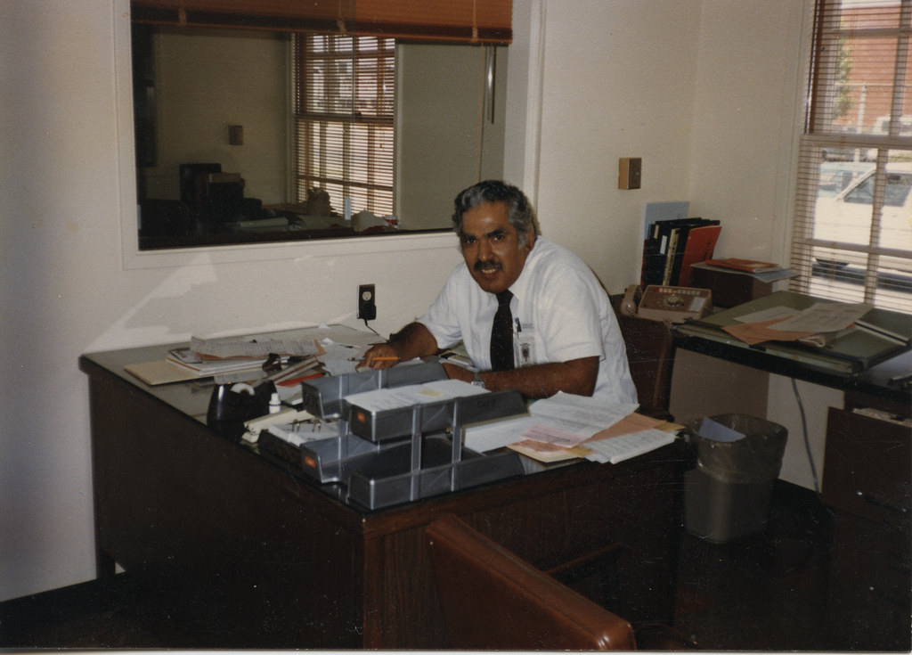 Emilio Ramirez Espinosa, Jr. My father in his office at th… Flickr