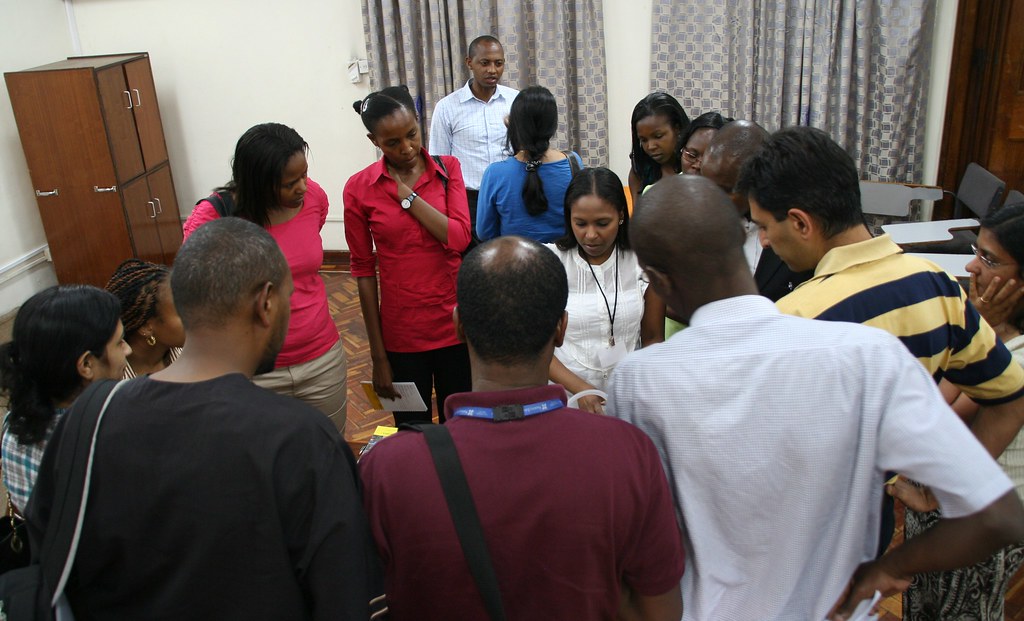 Dr. Marilyn Kioko, demonstrates the set up and applicatio… Flickr