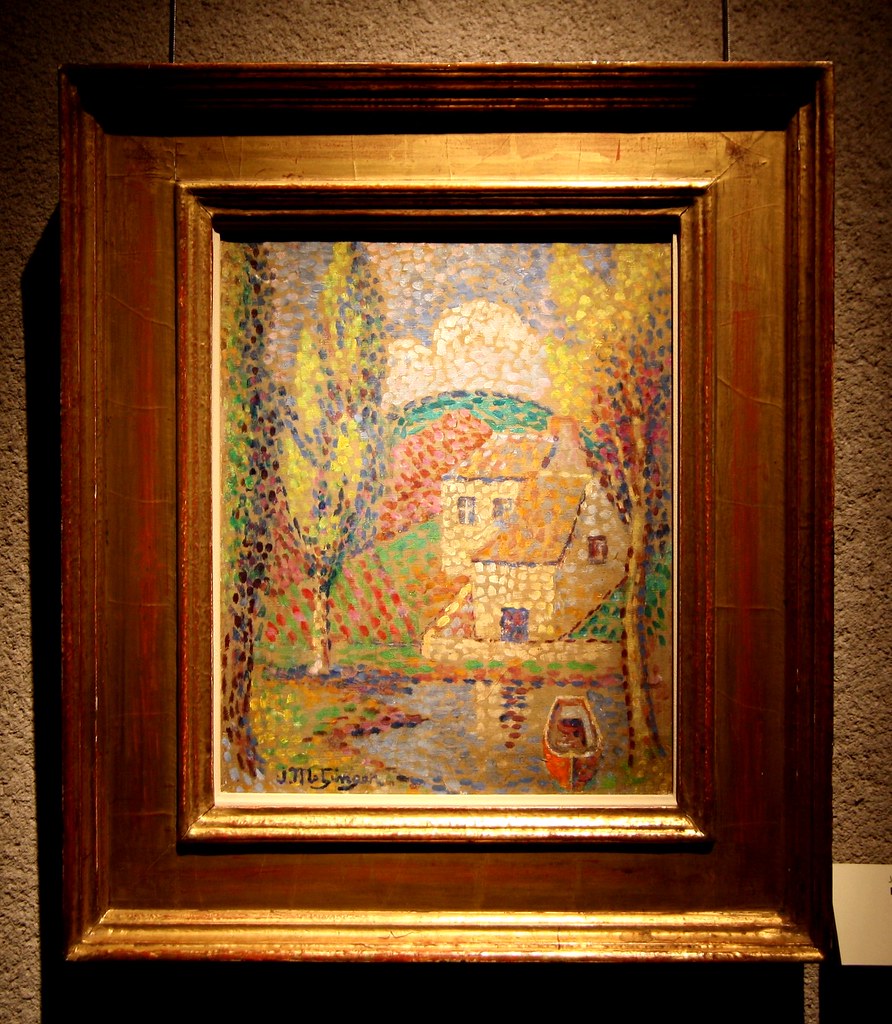 Jean Metzinger 1883 1956 Paysage Neo Impressionniste Flickr