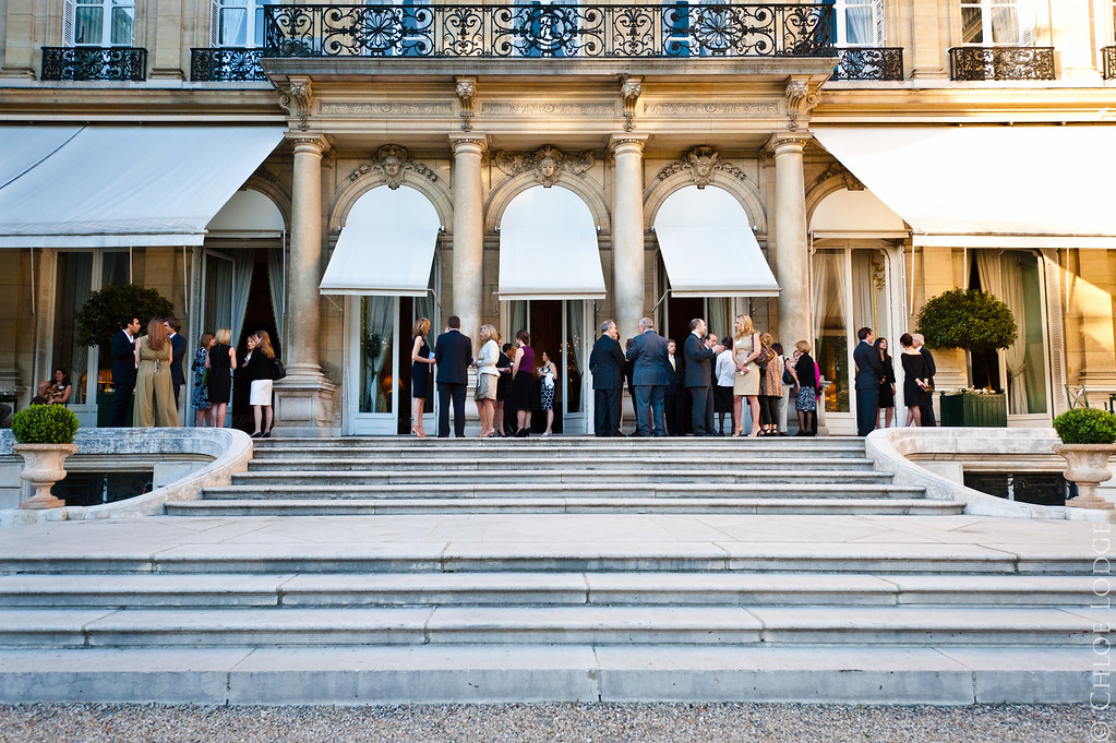 US Ambassador's Residence, Paris, France Guests enjoy an e… Flickr
