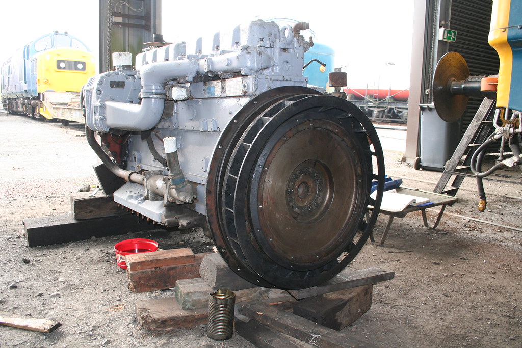 The flywheel and generator mounting plate Today we success… Flickr