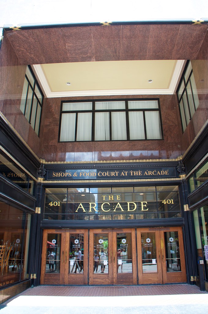 The Arcade Completed in 1890, this Victorianera structure… Flickr