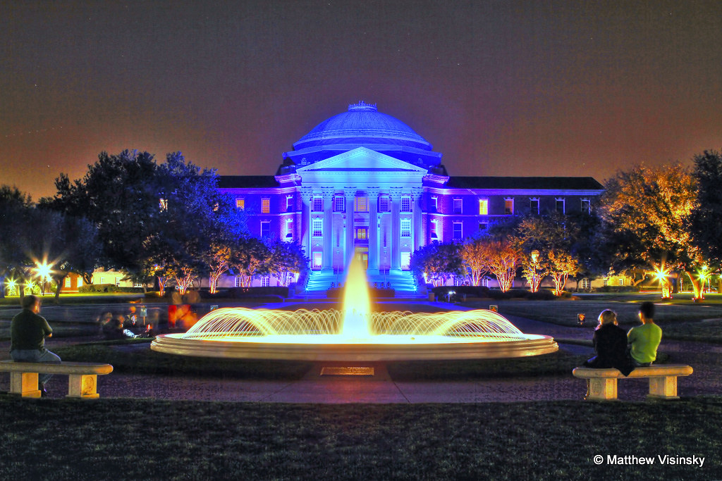 SMU Lighting of the Dome From April 1727 (10 days), rep… Flickr