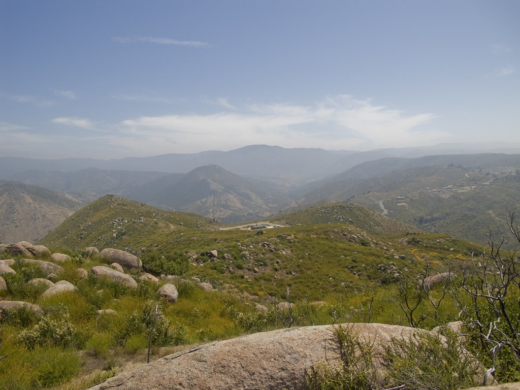 04The view from Peak 1755 to the north towards Orosco Ridge and Big Black Mountain a photo on