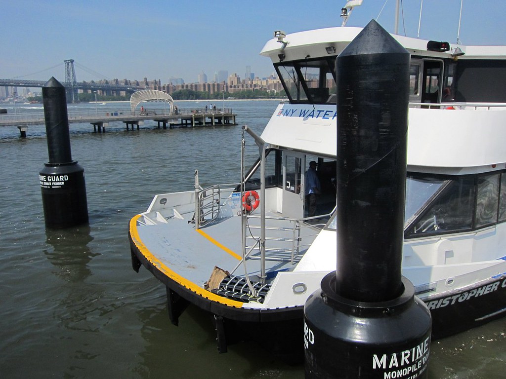 East River Ferry East River Ferry docking in Williamsburg.… Allison