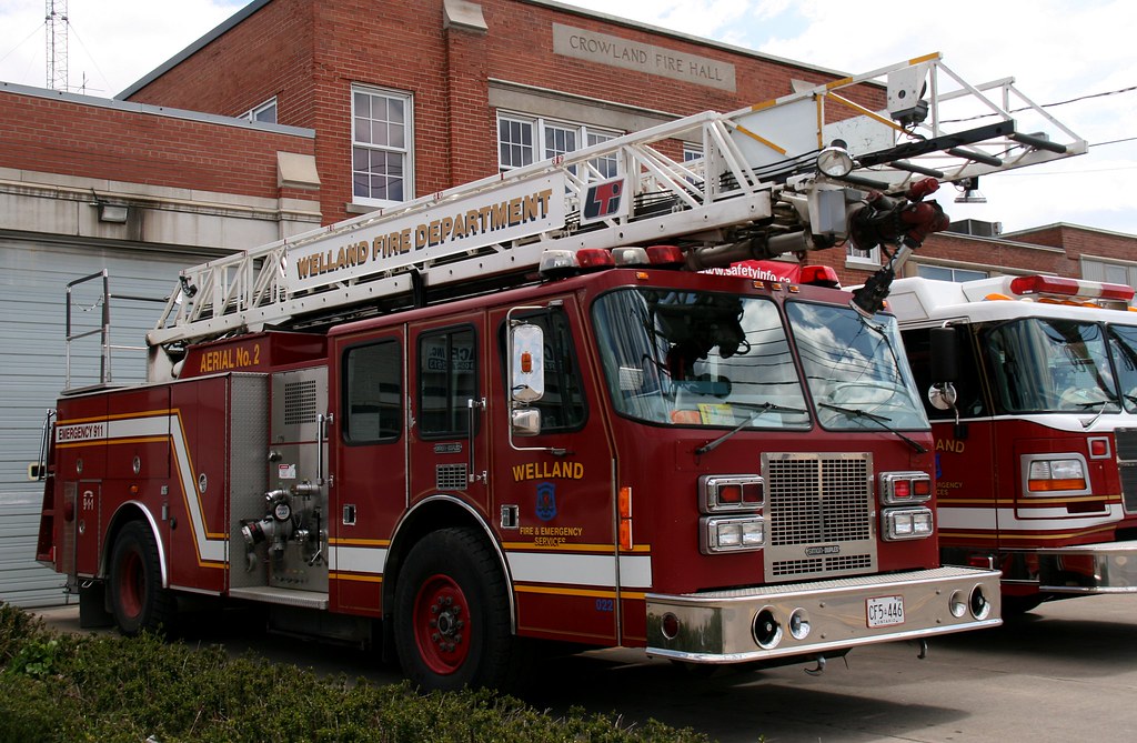 Welland Fire Dept. Aerial 2 Welland Fire Aerial 2. Flickr