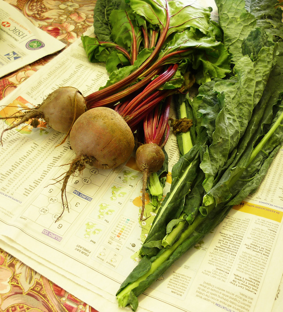 Beetroot and Kale Fleet Meadow Flickr