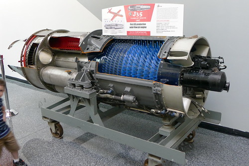 Allison J-35 turbojet engine | Steffen Kahl | Flickr