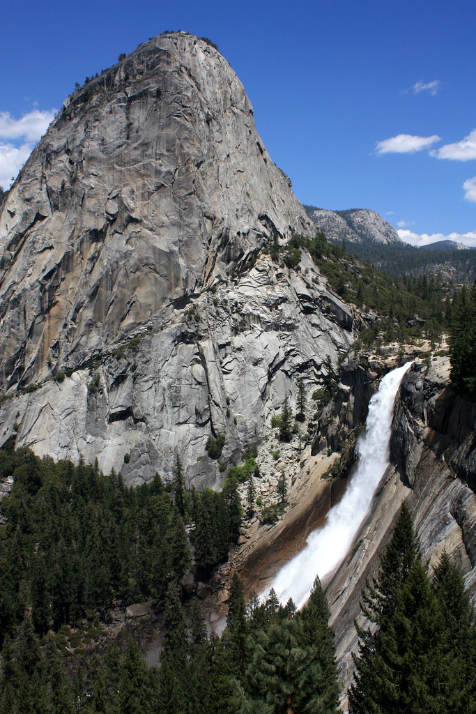 Liberty Cap and Nevada Falls, Yosemite National Park Flickr