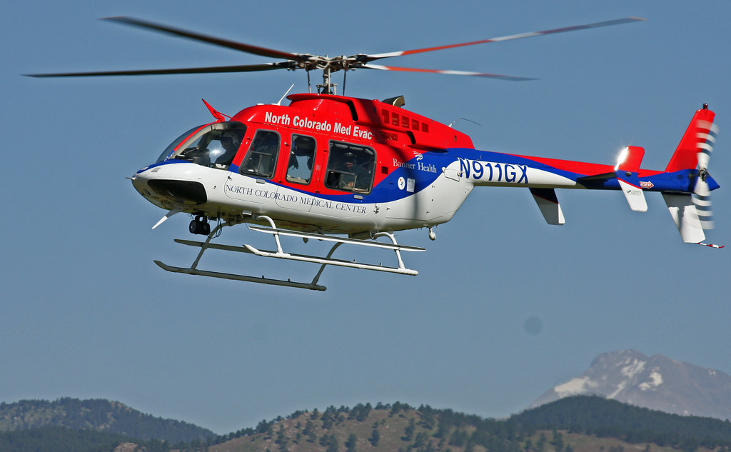 Northern Colorado Medical Center Air Ambulance Bell 407 Me… Flickr
