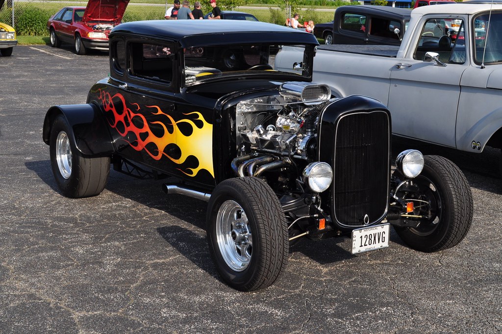 Nice flames Big lots car show Elyria, Ohio Randy Brown Flickr
