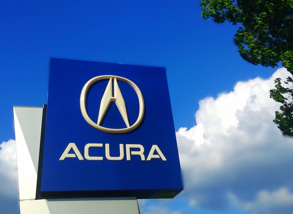 Acura Car Dealership Sign Acura Logo. Pics by Mike Mozart … Flickr
