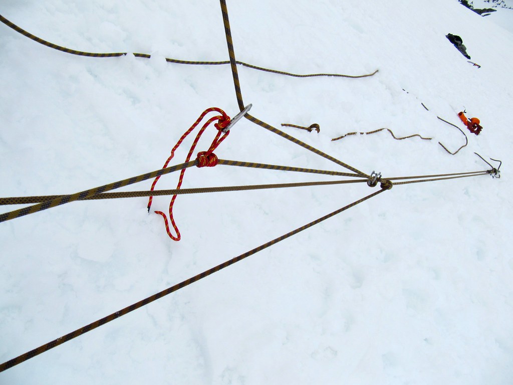 crevasse rescue practice.. singlepulley technique.. Flickr
