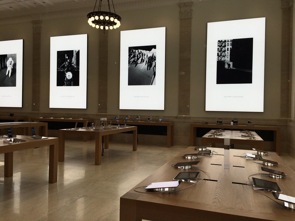 Apple Store in Upper East Side Shinya Suzuki Flickr