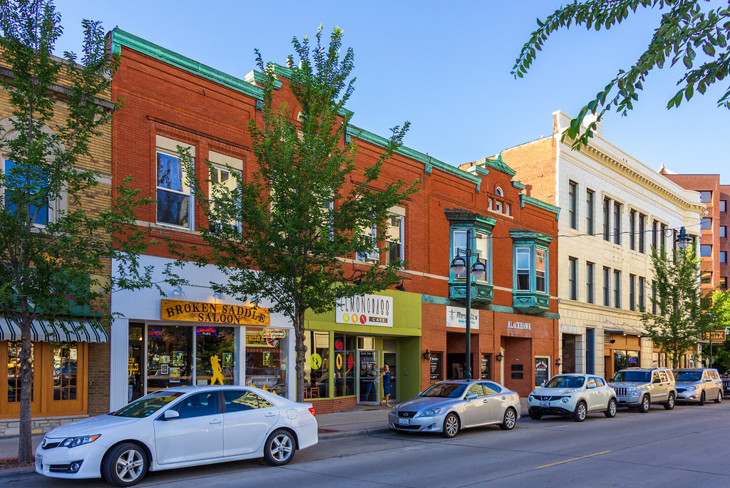 Downtown Moline The City of Moline is located in Rock Isla… Flickr