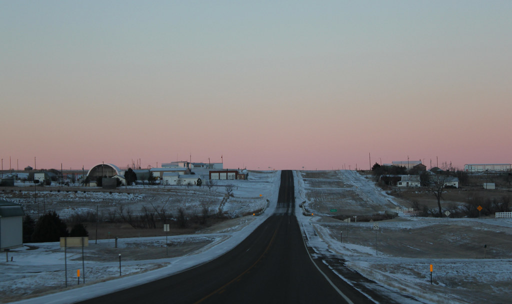 Hayes, South Dakota In the early morning hours. Jeffrey Beall Flickr
