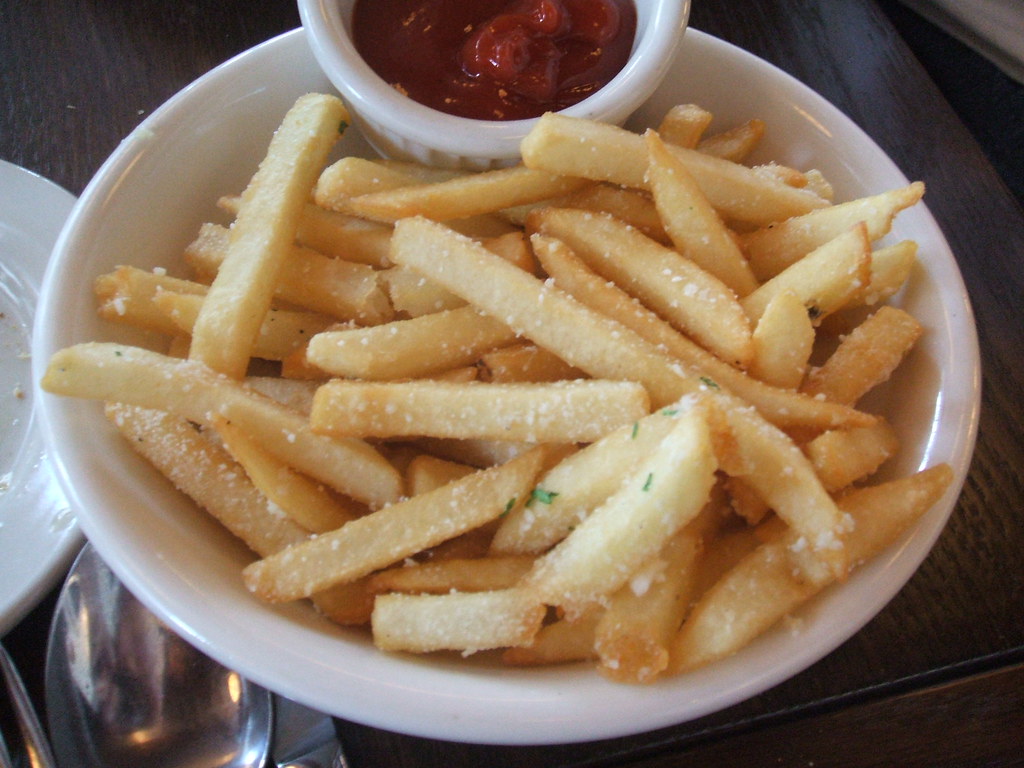 Truffle fries At Francesca's al Lago. jumbledpile Flickr