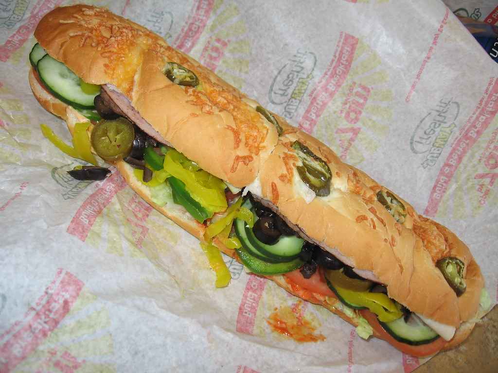 IMG_8735 SUBWAY Club 11011 on JALAPENO CHEESE BREAD with… Flickr