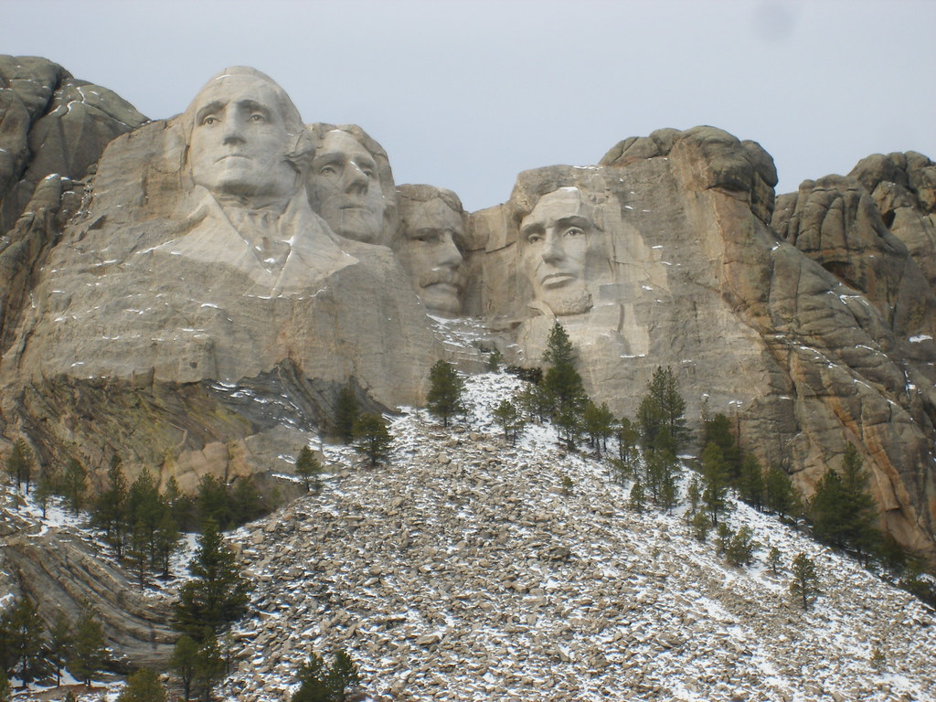 Close up of Mount Rushmore In Rapid City, South Dakota Flickr