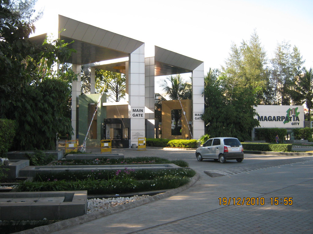 Main Rntrance of Magarpatta City Hadapsar Pune a photo on Flickriver