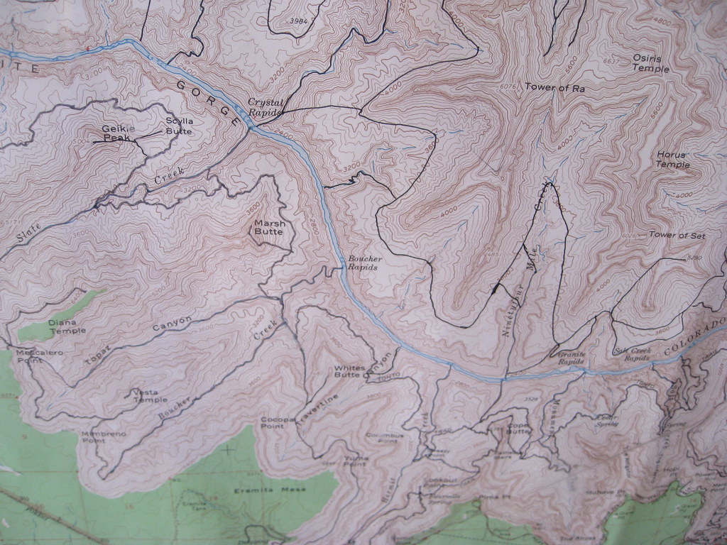 Harvey Butchart's hiking map The Grand Canyon National Par… Flickr