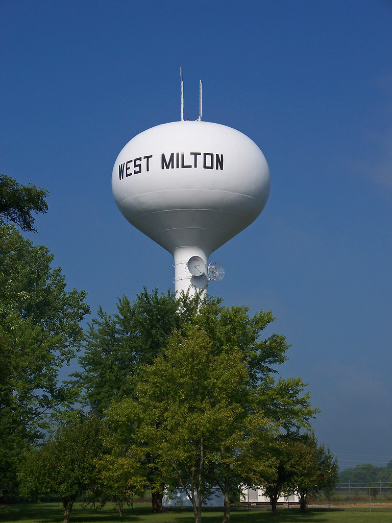 OH West Milton Water Tower Water tower in West Milton, O… Flickr