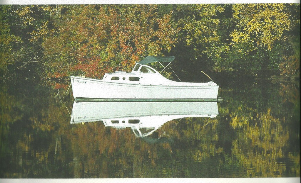 1959 Crosby Striper Moored in Hamburg Cove, Lyme Ct. JP Weigle Flickr