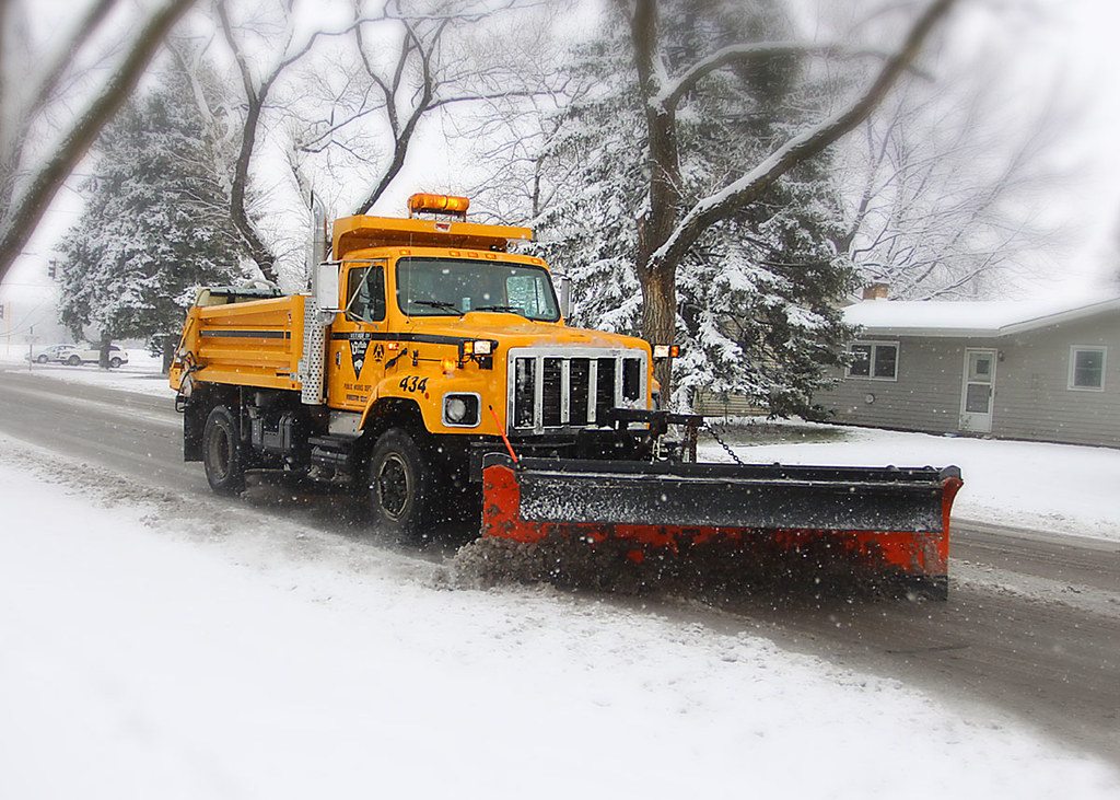 Village of Buffalo Grove Plow Three 434 Cleaning up after … Flickr