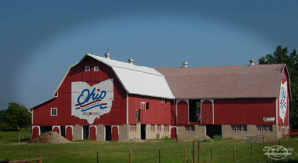 Ohio Bicentennial Barn, Defiance County Ohio On SR 15 Sout… Flickr