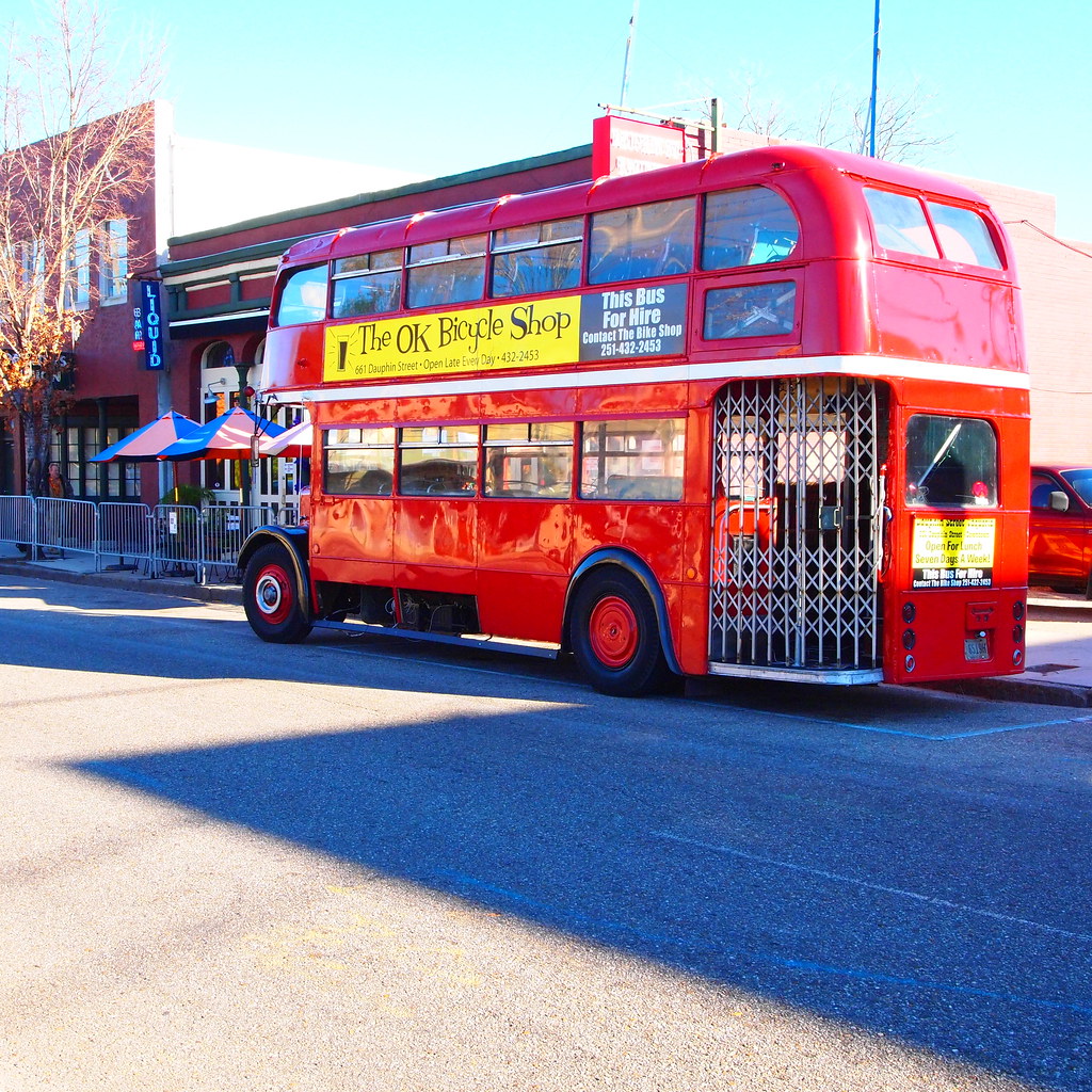 doubledecker Bike Shop Bus Mobile AL jimsailing2 Flickr