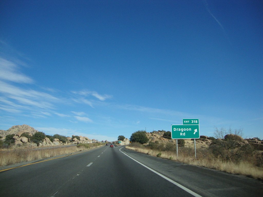DSC05123 Interstate 10 East at Exit 318 Dragoon Road Eric Stuve