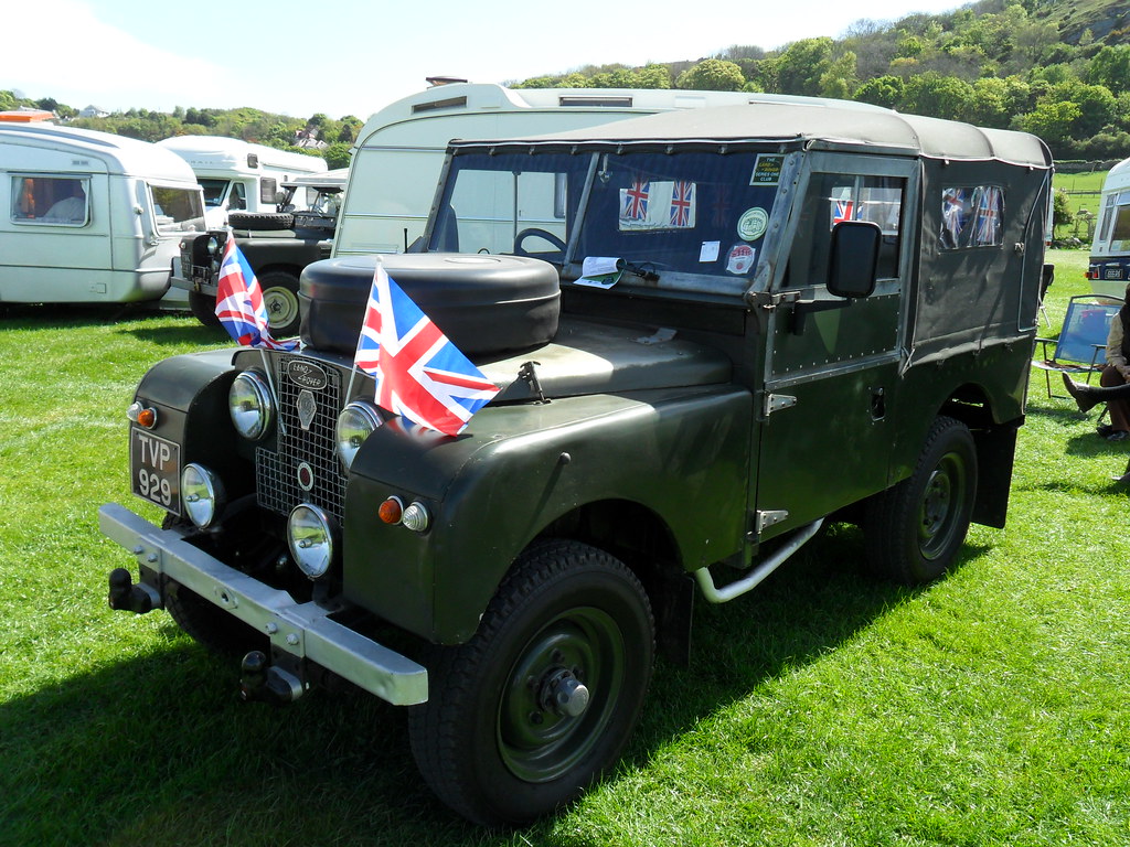 TV0470Llandudno. TVP929 Land Rover Series 1. Damian Sharples Flickr