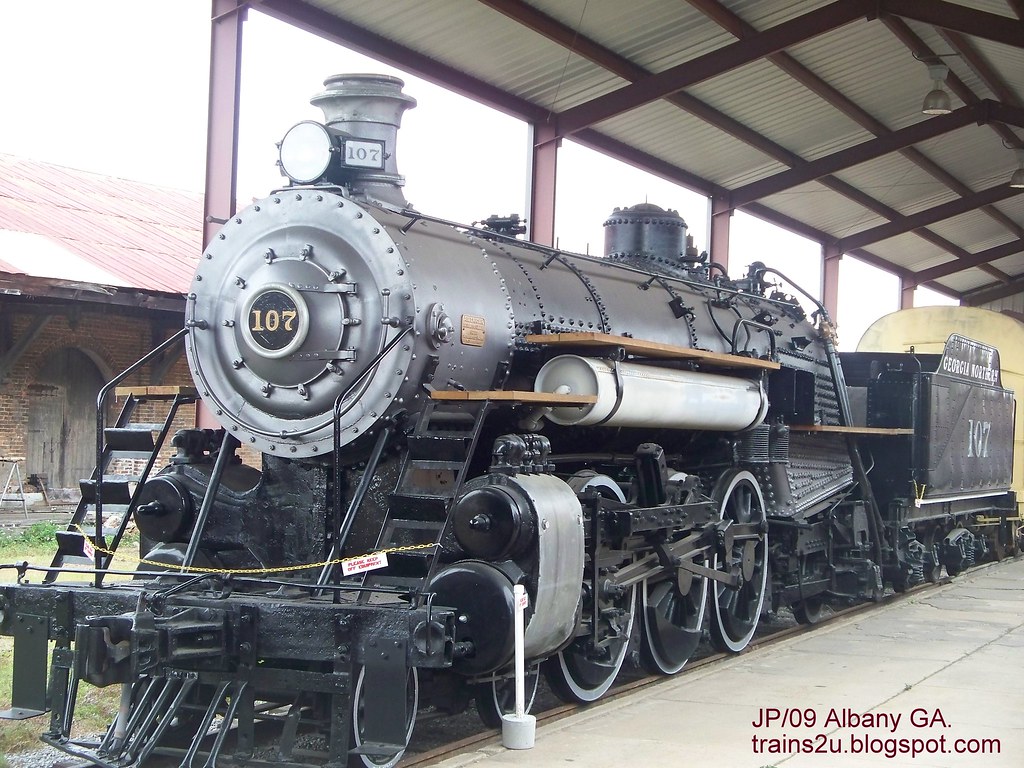 Northern Railway Steam Engine 107, Railroad Trains… Flickr