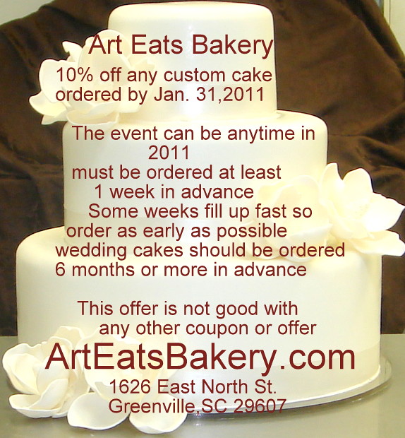 Coupon for 10 discount on custom designed fondant cake by… Flickr