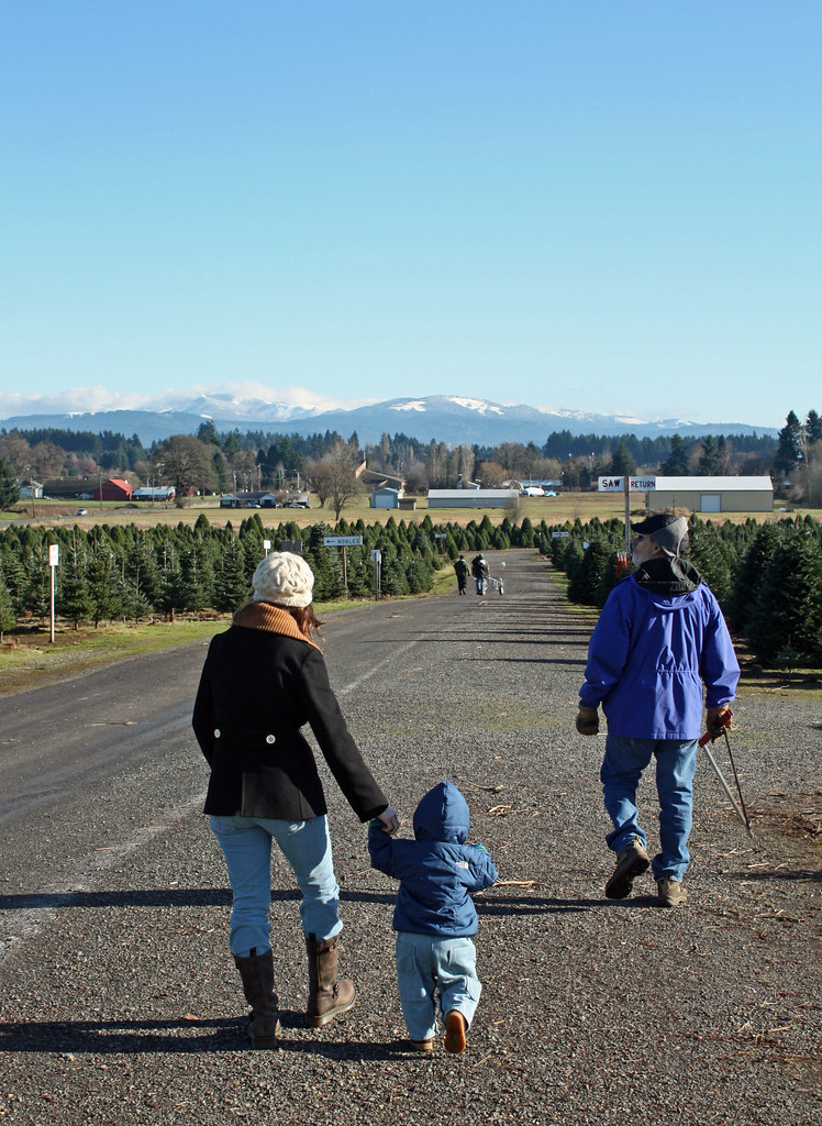 Jill, Ian and Grandpa V. Thorton's Treeland, Vancouver Was… Flickr