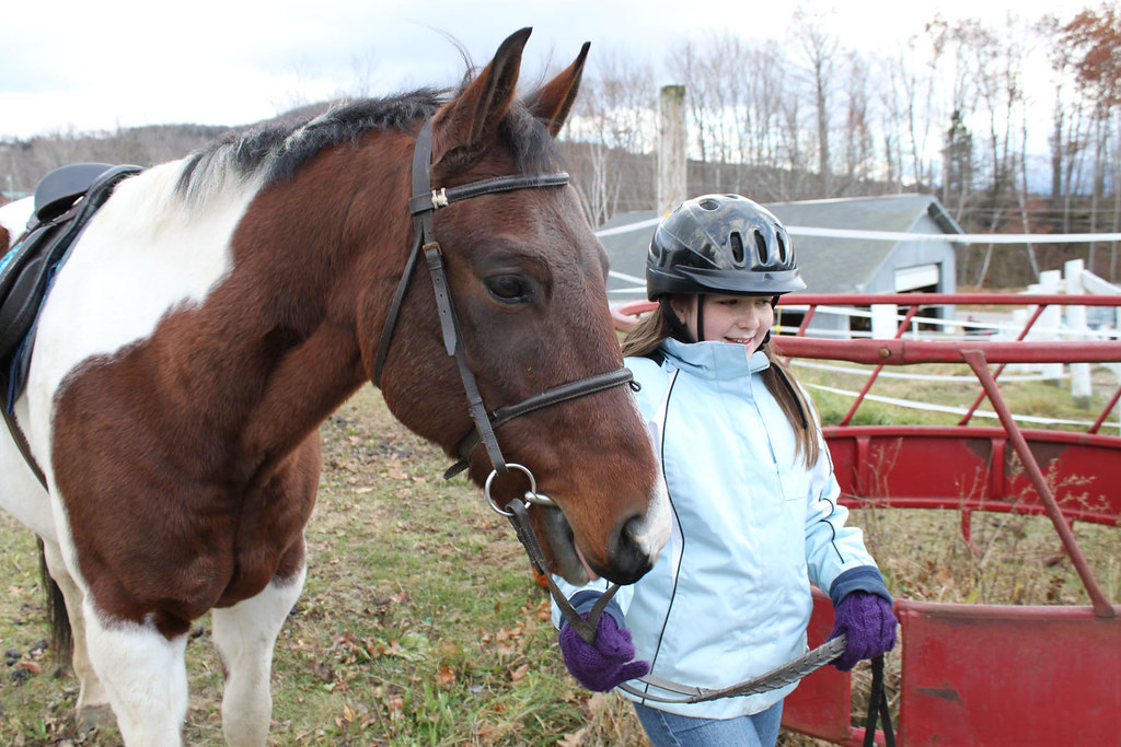Horseback riding lesson, Black Mountain, Jackson NH Flickr