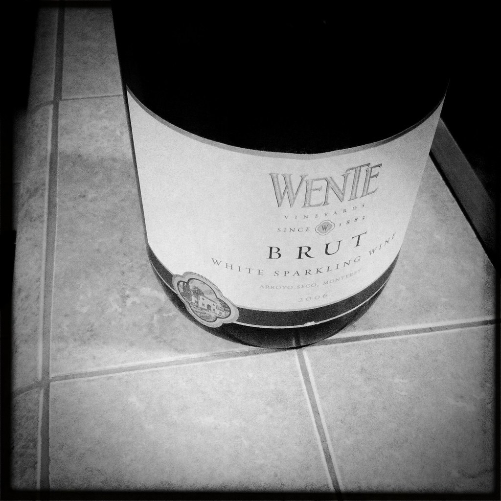 _wente the countdown will end with this pop! Wente Brut onebob Flickr